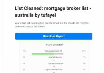 Email Validity Checking Report